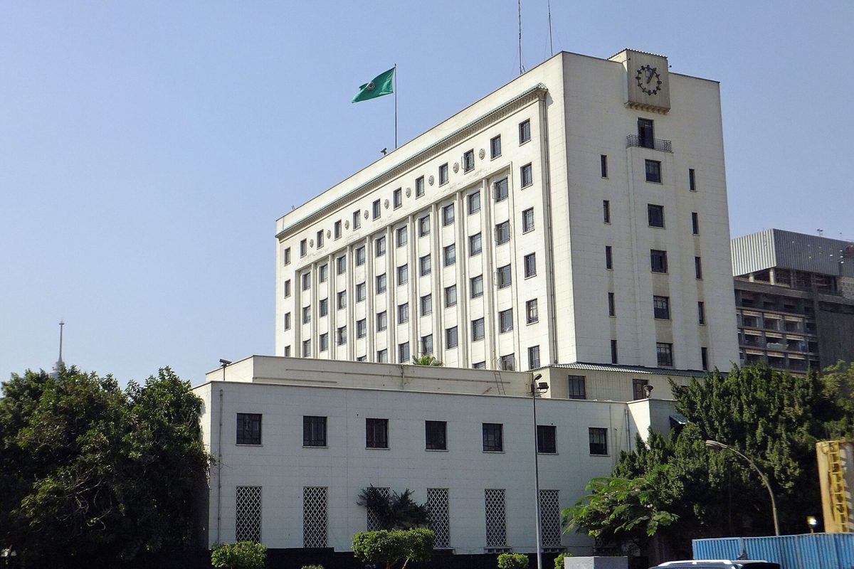 The Arab League headquarters in Cairo.
