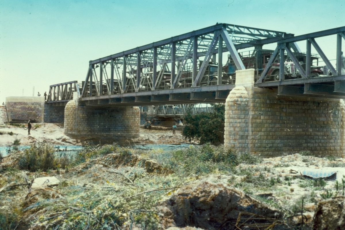 The River Jordan near Jericho, in an early twentieth-century photograph.