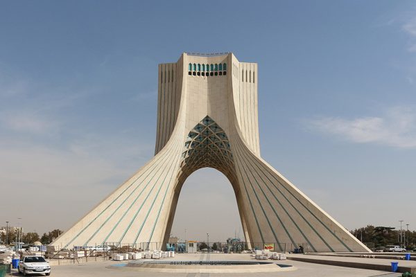 The Azadi Tower, Tehran.