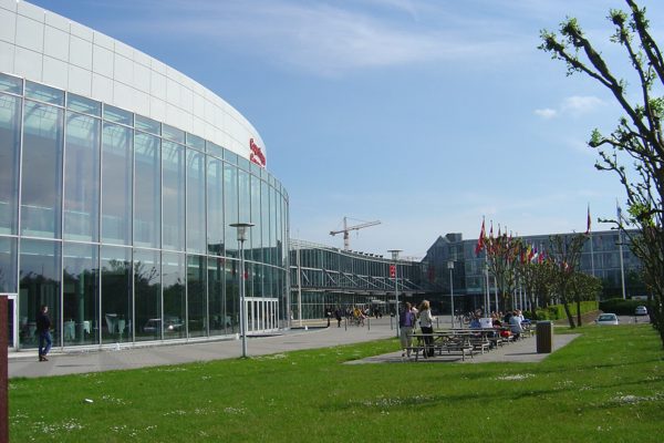 The Bella Center, Copenhagen, where the climate conference was held.