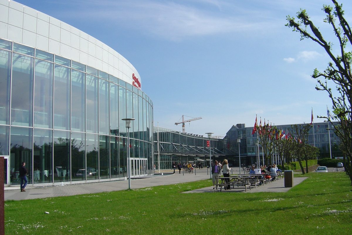 The Bella Center, Copenhagen, where the climate conference was held.